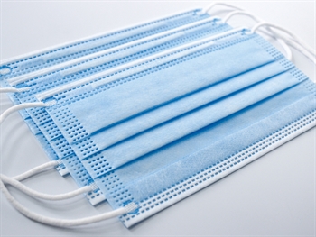 SURGEON MASK 3 PLY type IIR with loops - adult - light blue - (box of 50)