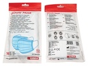Einnota grímur 3 PLY (Type IIR) - light blue (box of 50)