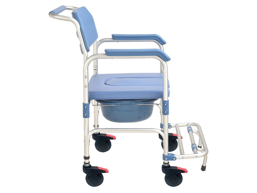 GIMA - Blue Commode Wheelchair