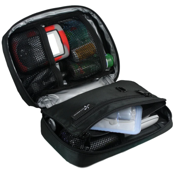 Insulated Diabetes Organizer - Svört