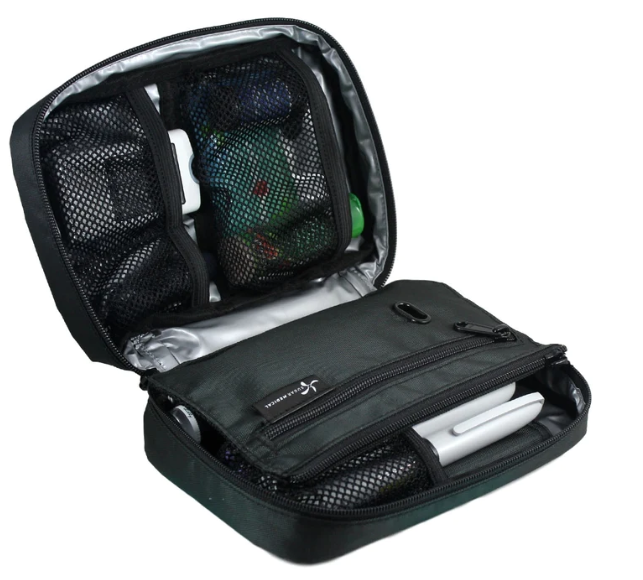 Insulated Diabetes Organizer - Svört