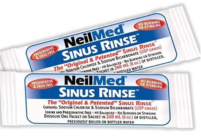 NeilMed Sinus Rinse Sachets - 120 sac