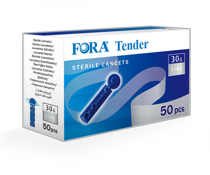 [041993-FORA-LANCET] FORA Blóðhnífar (50 stk/box)