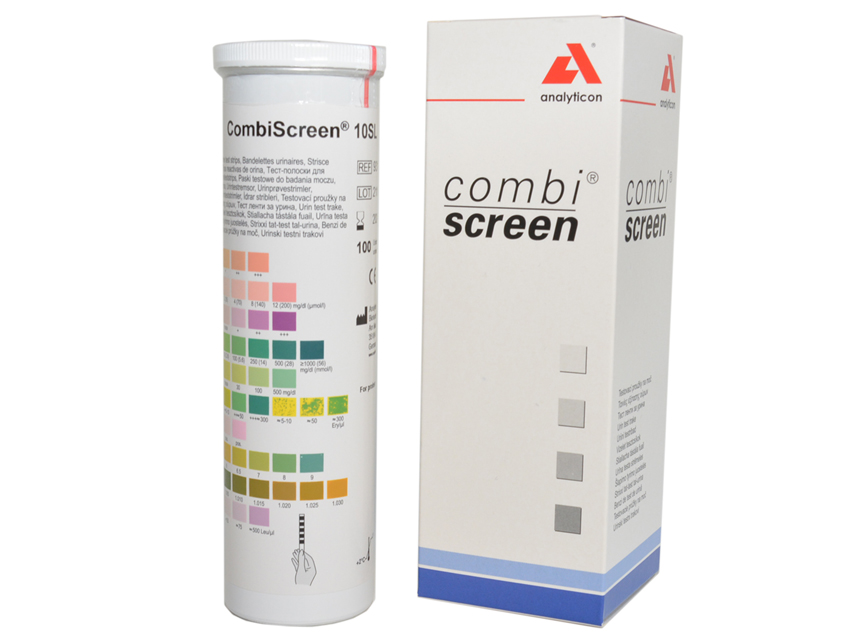 COMBI Screen Urine Strips 10 t - 100/Box