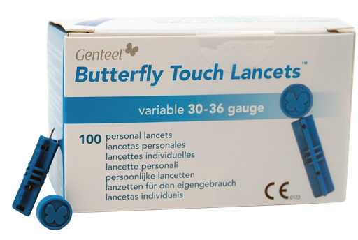 Genteel Butterfly Blóðhnífar (100 stk/box)