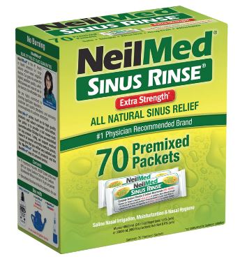 NeilMed Sinus Rinse Hypertonic Sachets - 70 sac