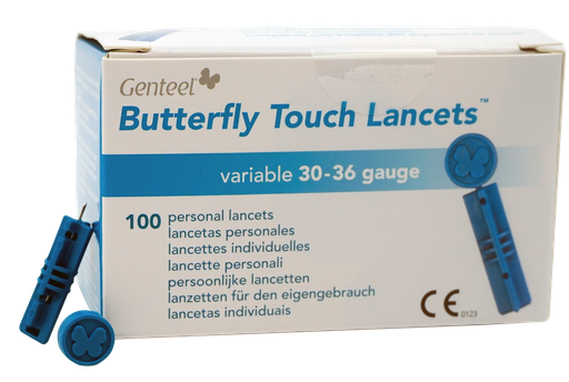 [GT-LANCET-041993] Genteel Butterfly Blóðhnífar (100 stk/box)
