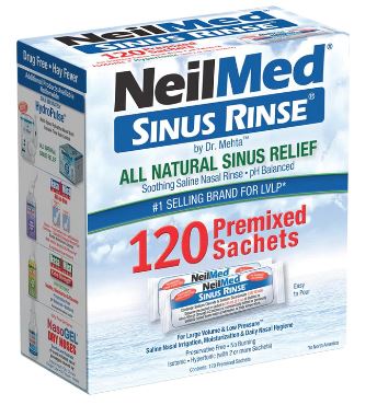[NM-4937] NeilMed Sinus Rinse Sachets - 120 sac